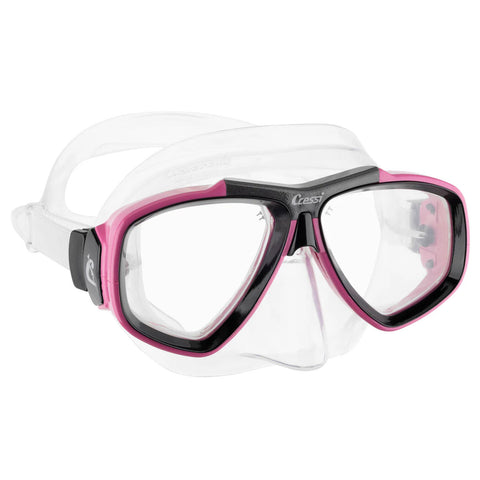 Cressi Focus diving mask including prescription lenses