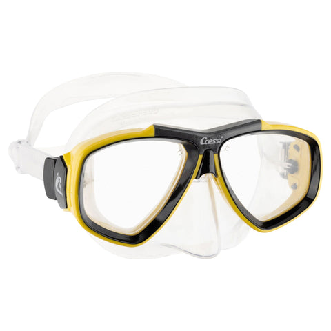 Cressi Focus diving mask including prescription lenses